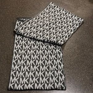 Grey and Charcoal Michael Kors Scarf
